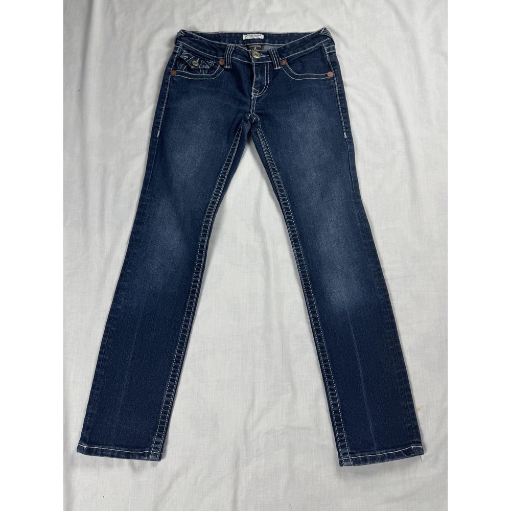 True Religion Jeans‎ Womens 27, waist 30" Limited Edition Straight Leg Denim